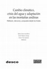 Research paper thumbnail of Estado de situación de las políticas públicas para la adaptación al cambio climático y gestión del agua en los países de la subregión andina