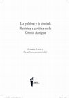 Research paper thumbnail of Platón y la política: entre una retórica del placer y una retórica de la moral