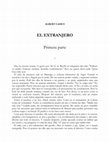 Research paper thumbnail of Albert Camus- El extranjero