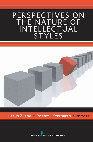 Research paper thumbnail of Sadler-Smith, E.  (2009), A duplex model of cognitive style.  In R.J. Sternberg & L-F. Zhang (Eds) Perspectives on the Nature of Individual Differences.  Boston: Springer, pp.3-28.