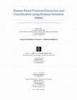 Research paper thumbnail of Human Facial Features Extraction and  Classification using Domain-Sensitive HMMs