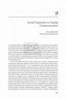 Research paper thumbnail of Social cognition and family communication Family communication patterns theory