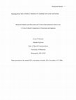 Research paper thumbnail of Relational models and horizontal and vertical individualism collectivism A cross-cultural comparison of Americans and Japanese