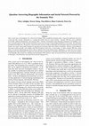 Research paper thumbnail of Question Answering Biographic Information and Social Network Powered by the Semantic Web