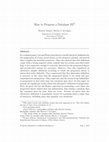 Research paper thumbnail of How to progress a database III (AIJ-2013)