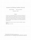 Research paper thumbnail of Incentives for Eliciting Confidence Intervals