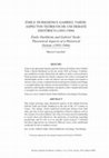 Research paper thumbnail of Émile Durkheim e Gabriel Tarde: aspectos teóricos de um debate histórico (1893-1904)