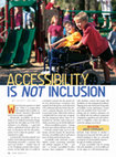 Research paper thumbnail of Accessibility is NOT Inclusion