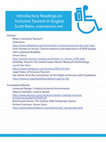 Research paper thumbnail of Introductory Readings on Inclusive Tourism in English