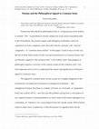 Research paper thumbnail of Putnam and the Philosophical Appeal to Common Sense