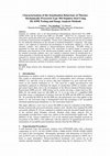 Research paper thumbnail of Characterisation of the Sensitisation Behaviour of Thermo- Mechanically Processed Type 304 Stainless Steel Using DL-EPR Testing and Image Analysis Methods