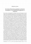 Research paper thumbnail of ‘Die lokale Übersetzung globaler politischer Paradigmen: Armutsbekämpfung in Jordanien’