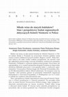 Research paper thumbnail of Młode wino do starych bukłaków? Stan i perspektywy badań regionalnych dotyczących historii Niemców w Polsce