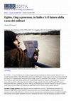 Research paper thumbnail of 25 febbario 2012: Egitto, Ong a processo, in ballo c'è il futuro della casta dei militari