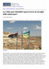 Research paper thumbnail of 21 ottobre 2012: La Libia post Gheddafi sopravviverà al risveglio delle minoranze?