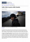 Research paper thumbnail of 27 febbario 2011: Sulla Libia lo spettro della Somalia