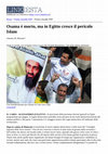 Research paper thumbnail of 7 maggio 2011: Osama è morto, ma in Egitto cresce il pericolo Islam