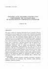 Research paper thumbnail of Towards a New and More Constructive Partnership: The Changing Role of Translation in Comparative Literature