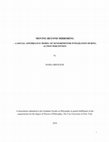 Research paper thumbnail of Moving Beyond Mirroring: A social affordance model of sensorimotor integration during action perception (2010)