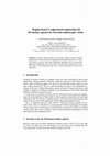 Research paper thumbnail of Region-Based vs. Edge-Based Registration for 3D Motion Capture by Real Time Monoscopic Vision