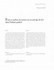 Research paper thumbnail of Le Dreff, T. « Fours et ateliers de potiers au Second âge du Fer dans l'isthme gaulois », Aquitania, 27, 2011, p. 19-59