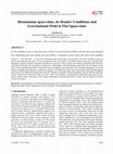 Research paper thumbnail of Riemannian Space-time, de Donder Conditions and Gravitational Field in Flat Space-time