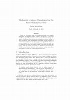 Research paper thumbnail of Mechanistic evidence: Disambiguating the Russo-Williamson Thesis