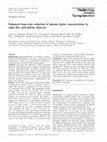 Research paper thumbnail of Enhanced long-term reduction of plasma leptin concentrations by super-flux polysulfone dialysers