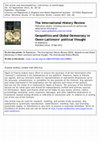 Research paper thumbnail of Geopolitics and Global Democracy in Owen Lattimore' political thought