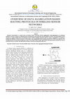 Research paper thumbnail of International Journal of Emerging Technology and Advanced Engineering OVERVIEW OF DATA AGGREGATION BASED ROUTING PROTOCOLS IN WIRELESS SENSOR NETWORKS