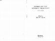 Research paper thumbnail of Translations of Hurro-Hittite Stories and Hittite Pregancy and Birth Rituals in Women in the Ancient Near East: A Sourcebook (ed. Mark Chavalas, 2013), includes Mt. Wasitta in Labor, Ishtar and Mt. Pishaisha, Song of Keshshi, The Heroic Deeds of Gurparanzah