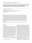 Research paper thumbnail of Habitat and fig characteristics influence the bird assemblage and network properties of fig trees from Xishuangbanna, South-West China