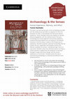 Research paper thumbnail of Hamilakis, Y. 2014 Archaeology and the Senses. Cambridge: CUP (publicity flyer with publisher's discount offer)