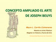 Research paper thumbnail of Concepto Ampliado del Arte de Joseph Beuys