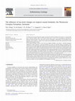 Research paper thumbnail of The influence of sea-level changes on tropical coastal lowlands; the Pleistocene Coropina Formation, Suriname