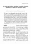 Research paper thumbnail of The intensity of the geomagnetic field in the late-Archaean: new measurements and an analysis of the updated IAGA palaeointensity database