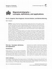 Research paper thumbnail of Magnetostratigraphy – concepts, definitions, and applications