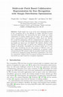 Research paper thumbnail of P. Zhu, L.Zhang, Q.Hu, S.Shiu. Multi-scale Patch based Collaborative Representation for Face Recognition with Margin Distribution Optimization. ECCV 2012. 