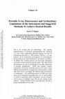 Research paper thumbnail of (2013) Portable X-ray Fluorescence and Archaeology: Limitations of the Instrument and Suggested Methods To Achieve Desired Results