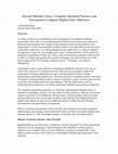 Research paper thumbnail of Beyond Multiple Choice: Computer-Mediated Practices and Assessments to Support Higher-Order Objectives