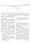 Research paper thumbnail of Measurement of the $W \to \tau \nu_{\tau}$ Cross Section in pp Collisions at $\sqrt{s}$ = 7 TeV with the ATLAS experiment