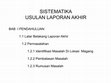 Research paper thumbnail of Sistematika Usln LA