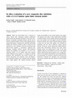 Research paper thumbnail of In silico evaluation of a new composite disc substitute with a L3-L5 lumbar spine finite element model