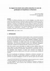 Research paper thumbnail of As viagens de estudo como prática educativa no curso de graduação em Arquitetura e Urbanismo