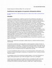 Research paper thumbnail of INSUFICIENCIA RENAL AGUDA EN EL PACIENTE CRÍTICAMENTE ENFERMO