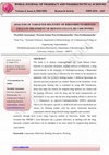 Research paper thumbnail of Analysis of Targeted Delivery of Ribavirin to Hepatic Cells in Treatment of Hepato-Cellular Carcinoma