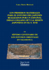 Research paper thumbnail of Los primeros materiales para el estudio del japonés realizados por un español: Diego Collado PO y la misión japonesa en el s. XVII