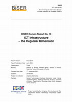 Research paper thumbnail of ICT Infrastructurethe Regional Dimension