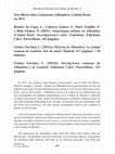 Research paper thumbnail of Book Reviews: Tres libros sobre Laminium (Alhambra, Ciudad Real) en 2011 [EN= Three books on Laminium (Alhambra, Ciudad Real) in 2011, by L. Benítez de Lugo et alii & L. Gómez Torrijos ]