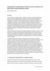 Research paper thumbnail of Cuestionando al Transhumanismo: El rol de la noción de naturaleza en el debate sobre el perfeccionamiento humano